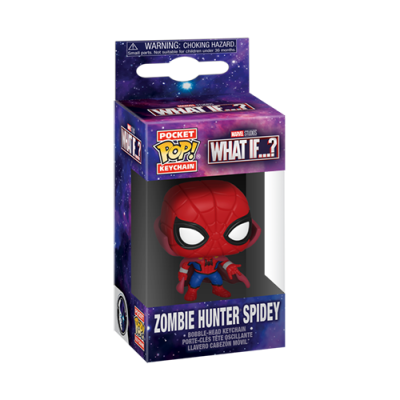 Ключодържател POP! KEYCHAIN ZOMBIE HUNTER SPIDEY - MARVEL STUDIOS WHAT IF?